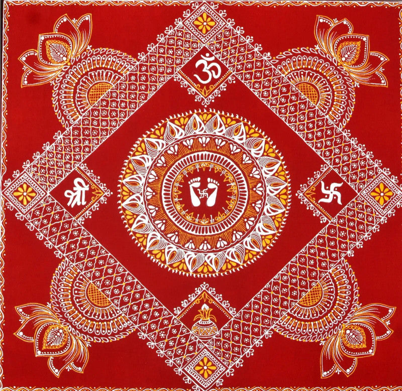 Handcrafted Aipan Art | Traditional Uttarakhand Sacred Design