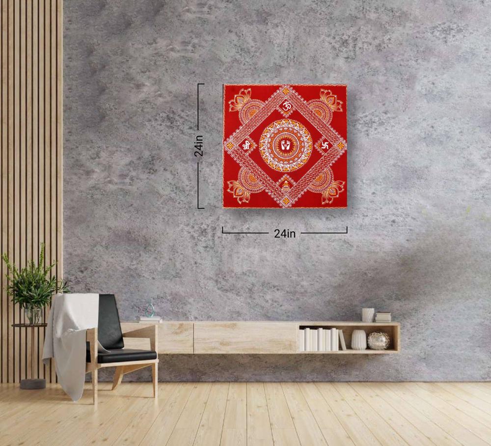 Handcrafted Aipan Art | Traditional Uttarakhand Sacred Design