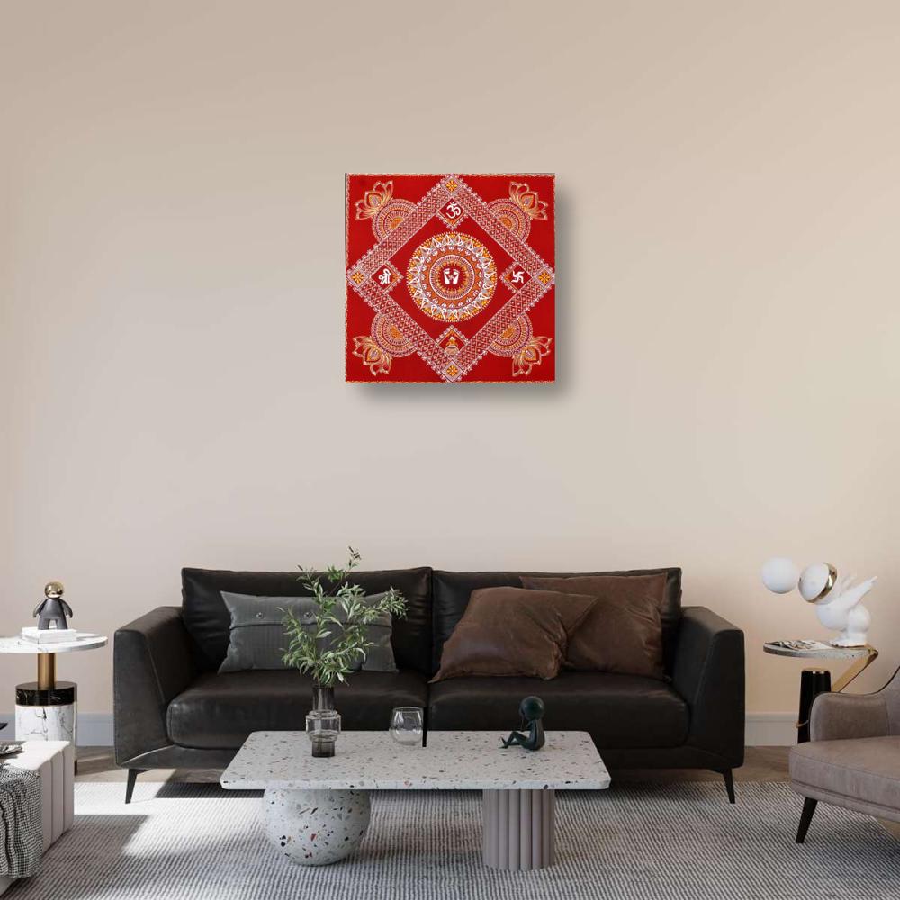 Handcrafted Aipan Art | Traditional Uttarakhand Sacred Design